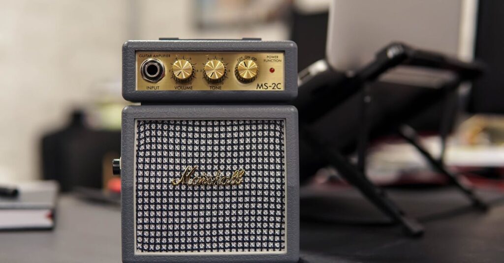 小型ギターアンプの選び方を解説するイメージ画像